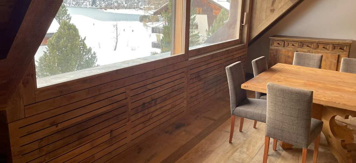 Pavimenti Chalet Engadina Svizzera